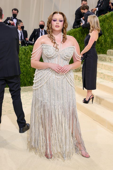 the 2021 met gala celebrating in america a lexicon of fashion barbie ferreira