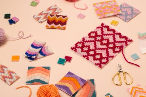 How to bargello: Tools, patterns and project ideas