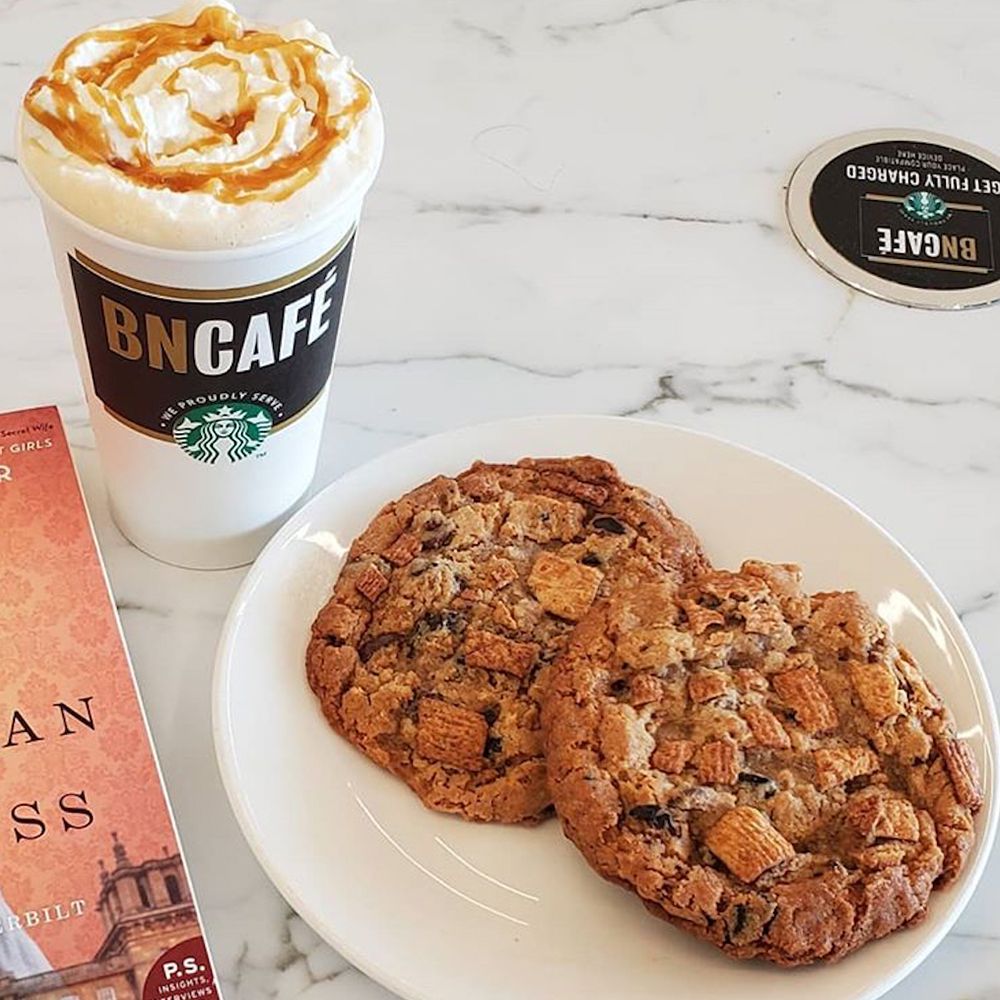 The Barnes Noble Cafe Is Serving Up A New Cinnamon Toast Crunch Cookie