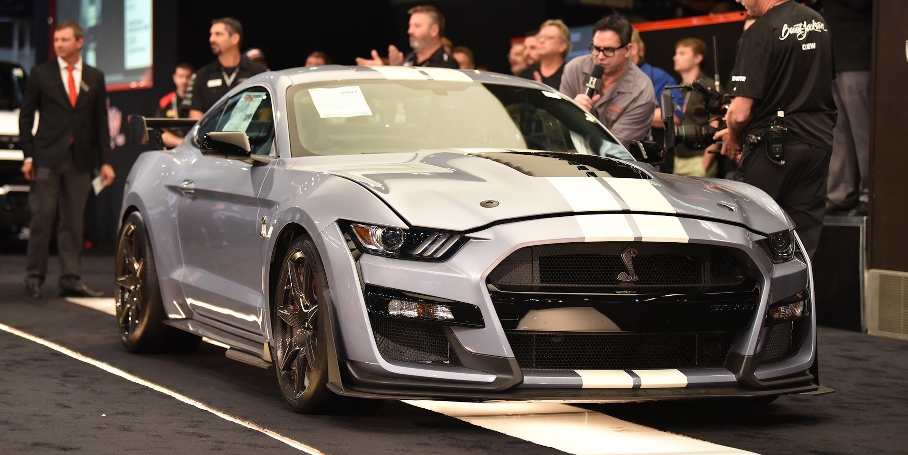 2022 GT500 Heritage Edition Brings in Seven Figures at Barrett-Jackson