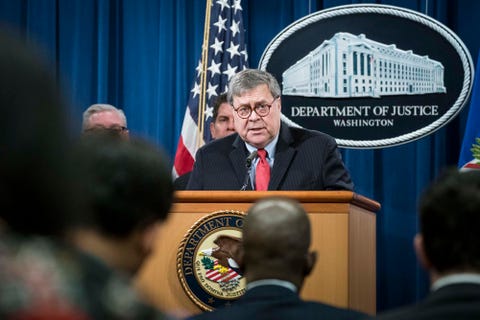 Attorney General William Barr Makes Announcement On Cyber-Related Law Enforcement Action Attorney General William Barr Makes Announcement On Cyber-Related Law Enforcement Action
