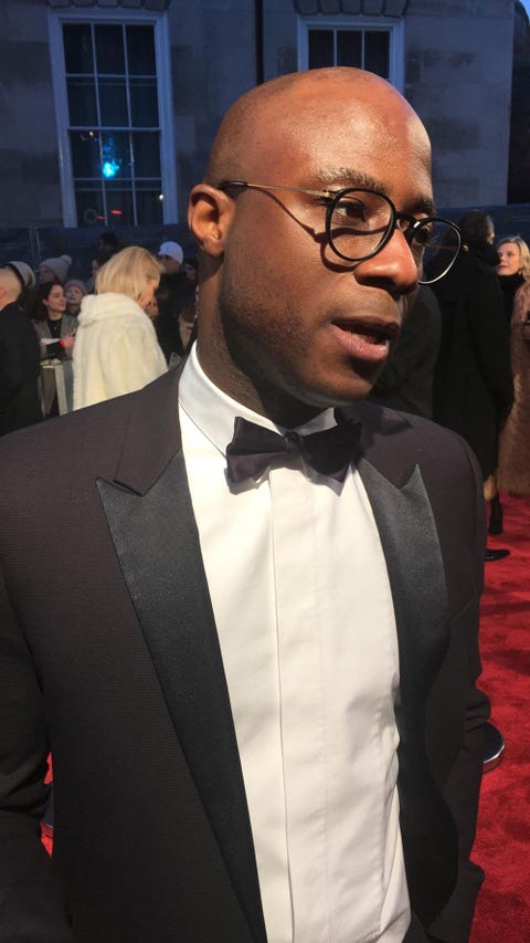 Barry Jenkins on the BAFTA Awards 2019 red carpet Barry Jenkins on the BAFTA Awards 2019 red carpet