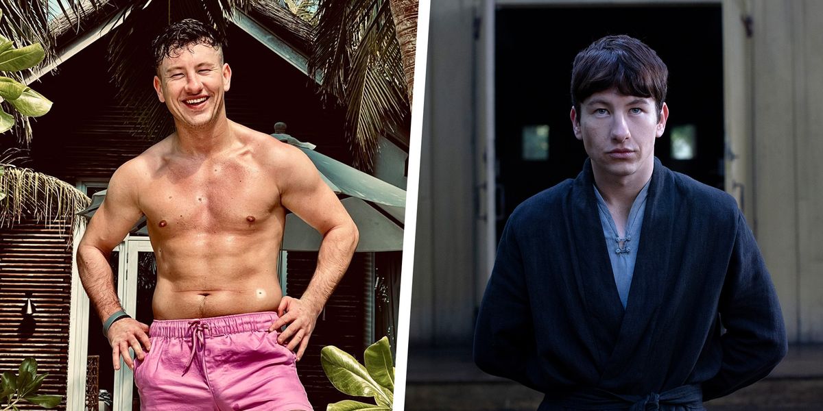 Barry Keoghan Shows Off Ripped Physique in Shirtless Twitter Photos.