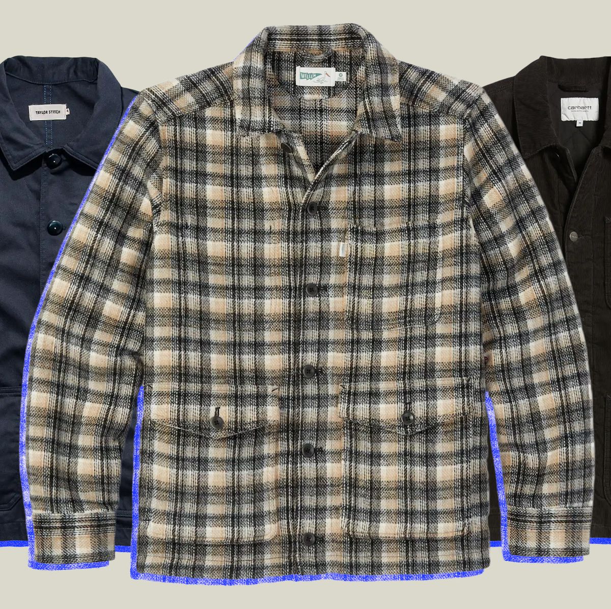 Carhartt WIP Workwear Denim Jacket With Raw Hem