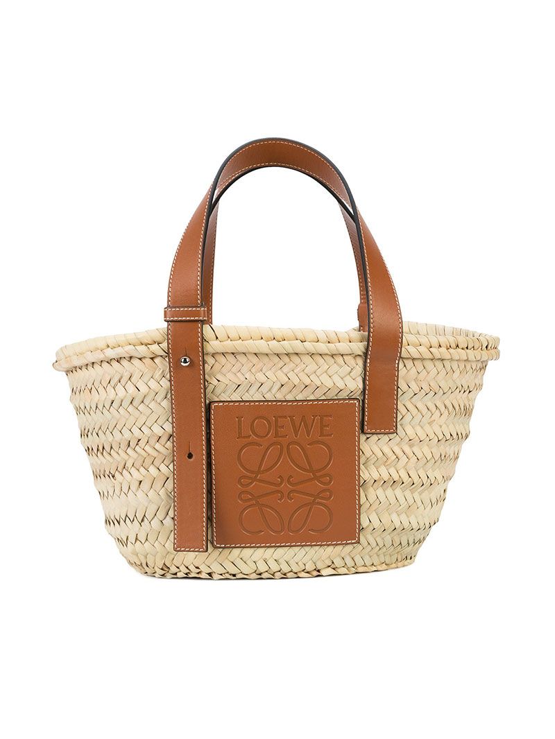 loewe rattan bag