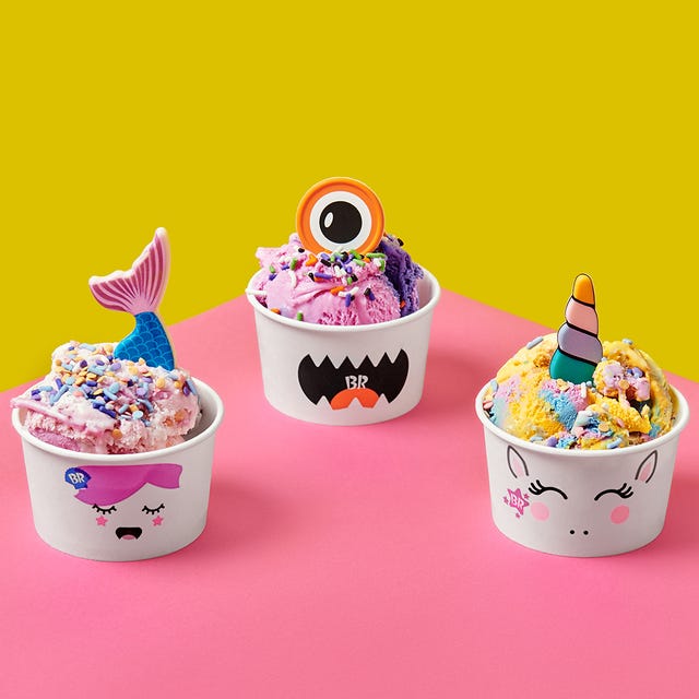 Baskin Robbins Has New Ice Cream Creature Creations Including A Mermaid And Unicorn