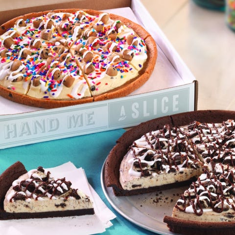 Baskin Robbins Ice Cream Pizzas With Cookie And Brownie Crusts Are Available For Delivery