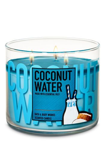 coconut water candle bath and body works