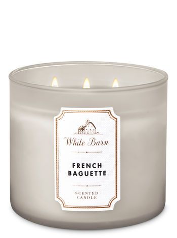 2 Bath & Body Works FRENCH BAGUETTE Medium Scented Candle 7 oz  1-Wick 