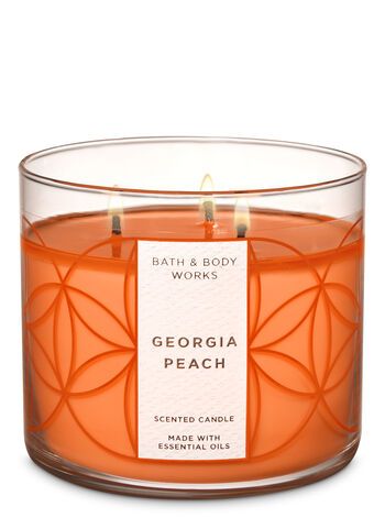 peach candles bath and body works