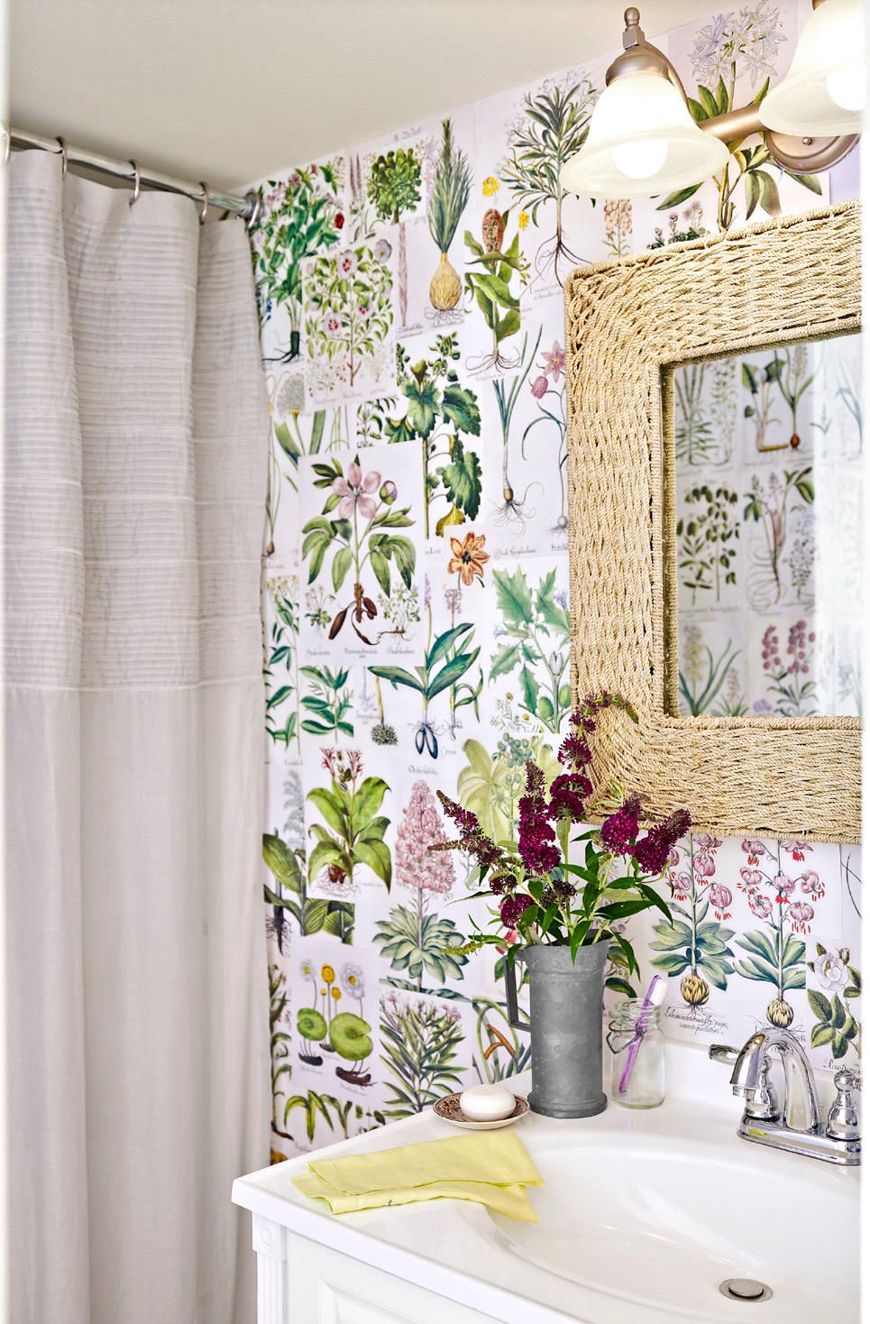 55 Bathroom Decorating Ideas Pictures, Bathroom Decor With Shower Curtains