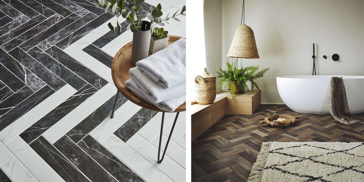Bathroom Flooring Ideas Choosing, Best Floor Tile Pattern For Small Bathroom