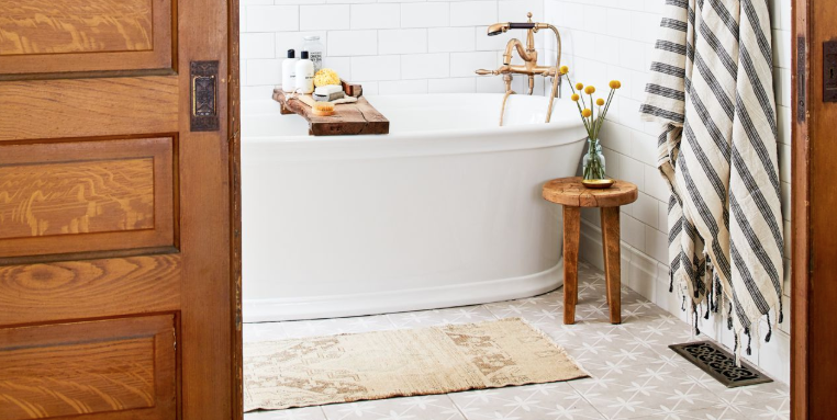 37 Best Bathroom Tile Ideas Beautiful, Wood Tile Bathroom Floor Ideas