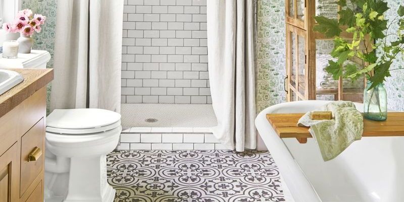 20 Popular Bathroom Tile Ideas, Turquoise Floor Tiles Bathroom