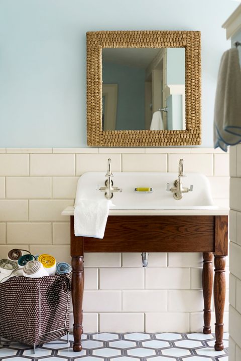 20 Popular Bathroom Tile Ideas, Blue And White Bathroom Floor Tiles Uk