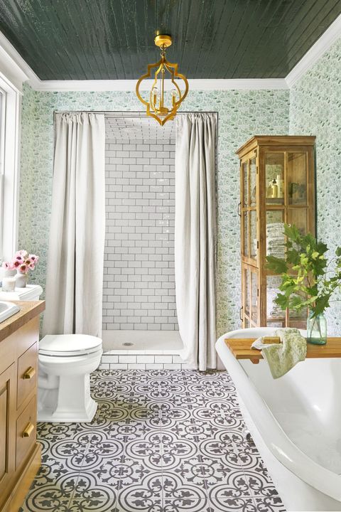 20 Popular Bathroom Tile Ideas, Light Gray Bathroom Tile Ideas