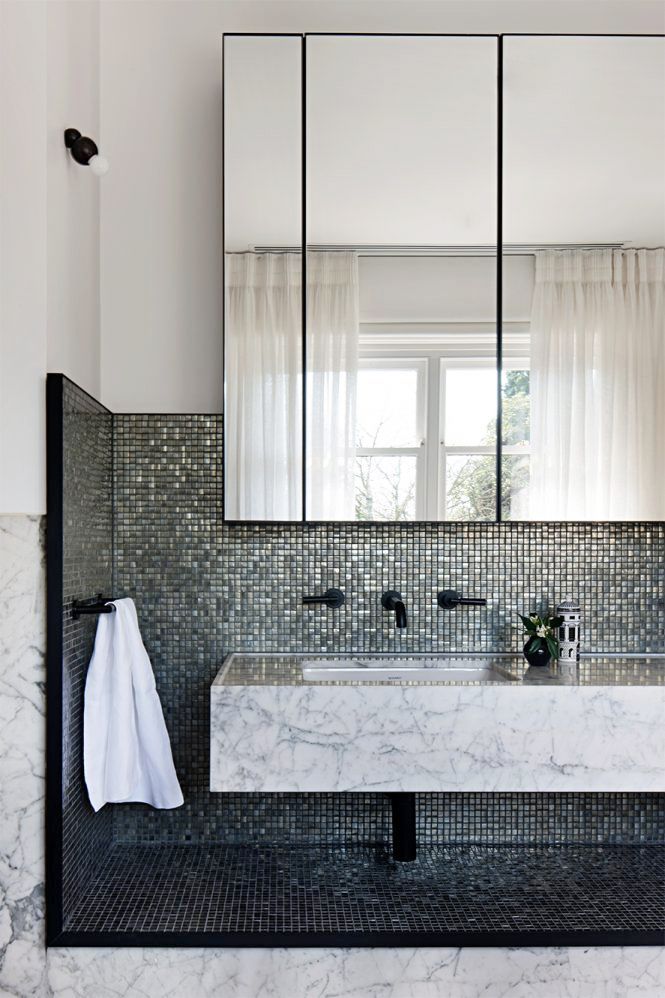 55 Bathroom Tile Ideas Bath, Mirrored Wall Tiles Bathroom Ideas