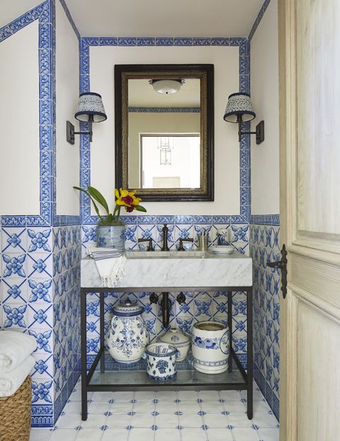 21 Best Bathroom Tile Decorating Ideas 2021 Tiles For Your - Light Blue Tile Bathroom Decorating Ideas