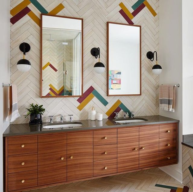 27 Statement Bathroom Vanity Ideas, Bathroom Vanity Color Ideas