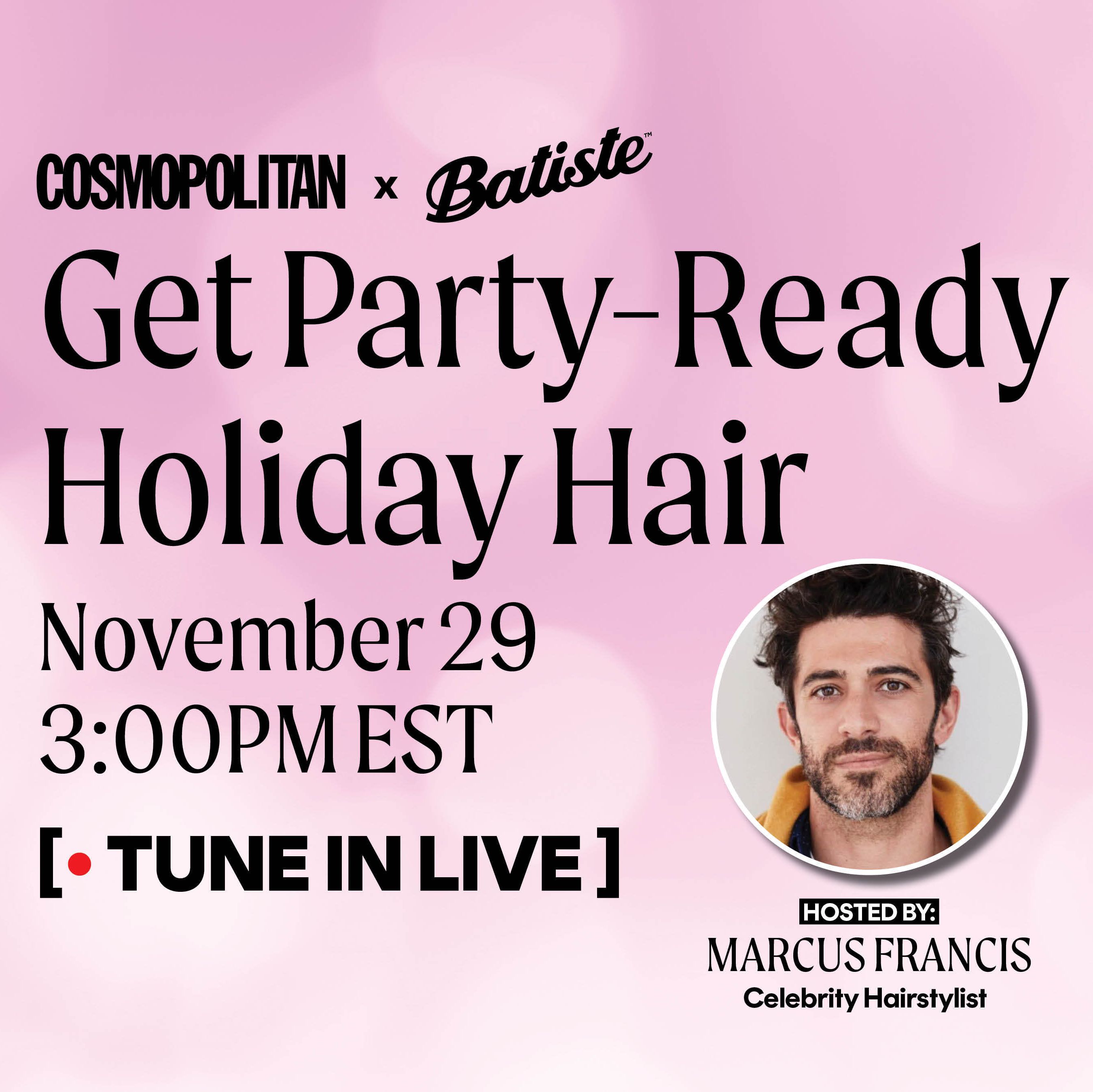 4 Hairstyles to Keep in Your Holiday Party Rotation