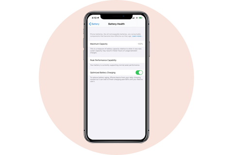 battery health apple iphone