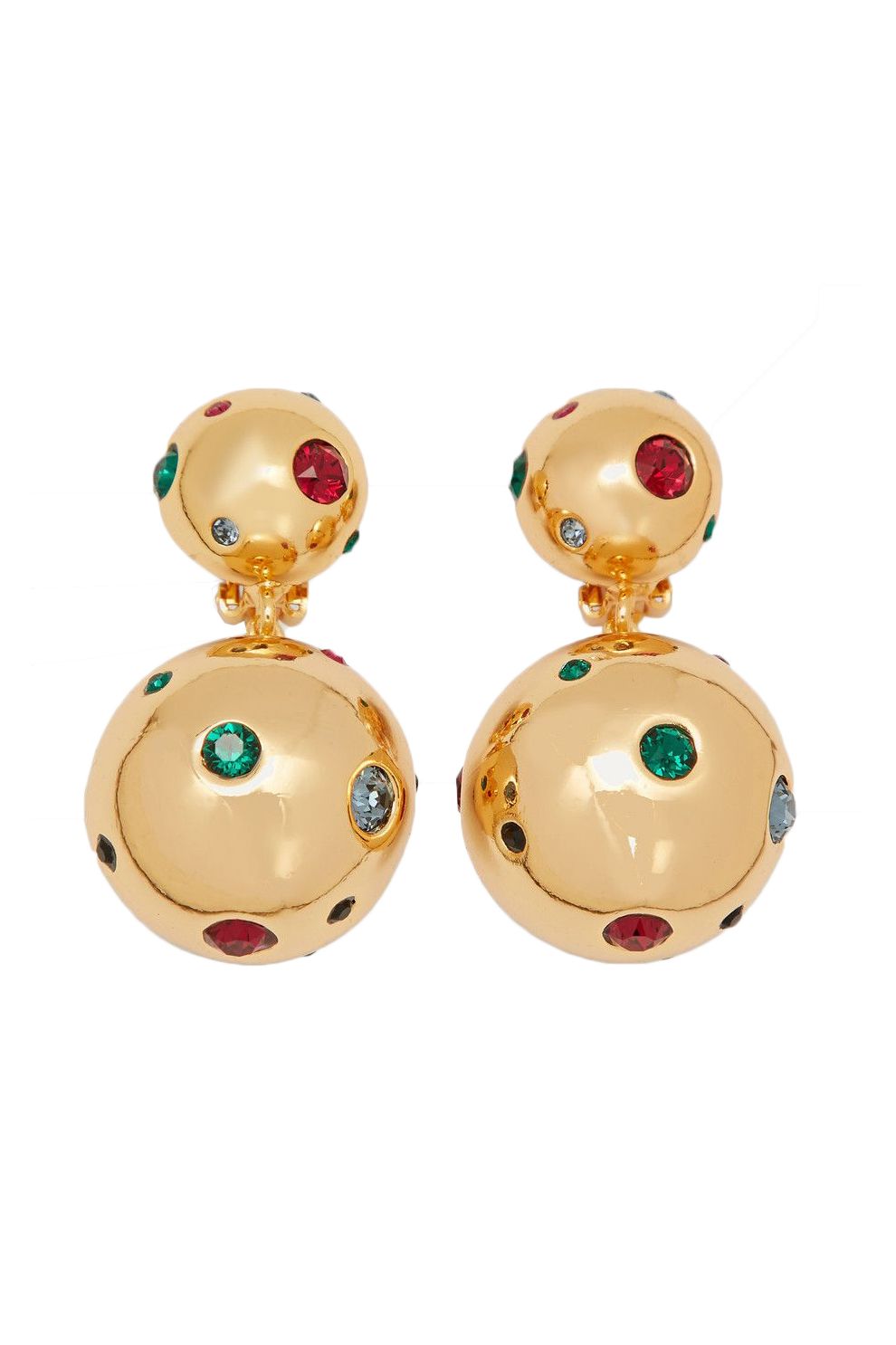 christmas novelty clip on earrings