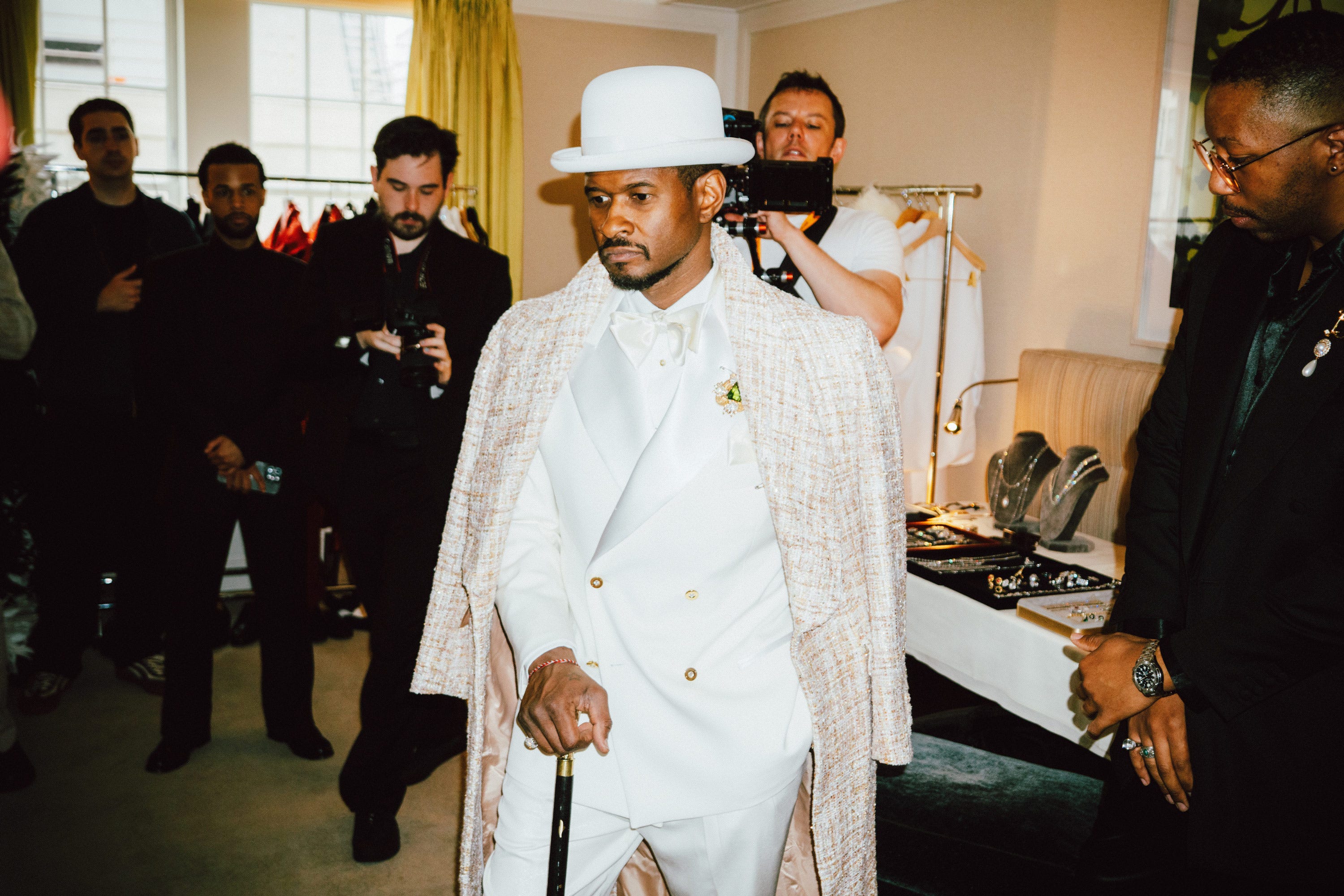 Usher's Met Gala Look Was Inspired by the Harlem Renaissance—and His Grandfather