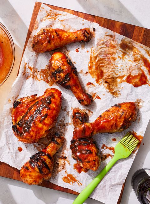 barbecue marinated grilled chicken