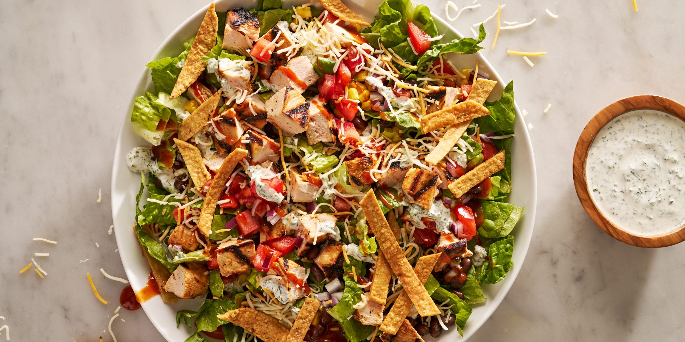 Got BBQ Leftovers? This Loaded Salad Is Delicious With ANY Main Protein