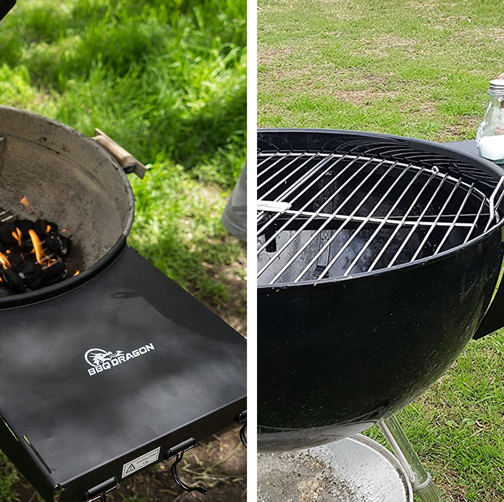 This Side Table Attaches to Your BBQ to Give You More Space for Grilling Essentials