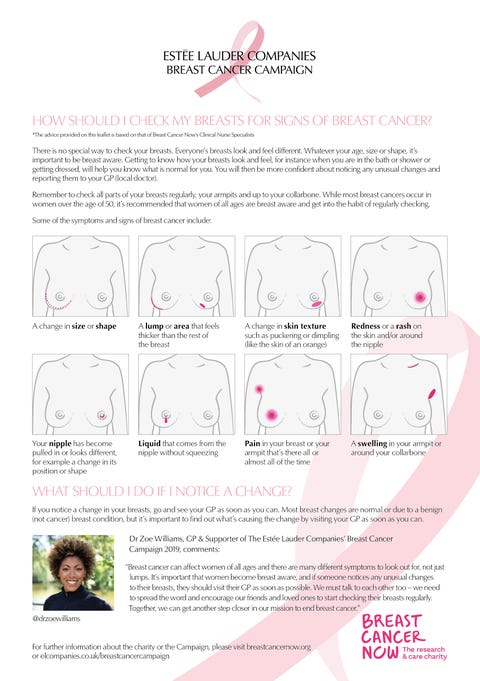 Dr Zoe Williams Is Empowering Women To Gain The Confidence To Self Check For Breast Cancer