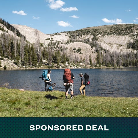 sponsored product three hikers