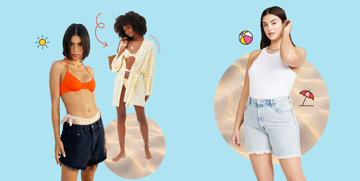 27 Cute Outfits To Wear To The Beach Beach Fashion 2020
