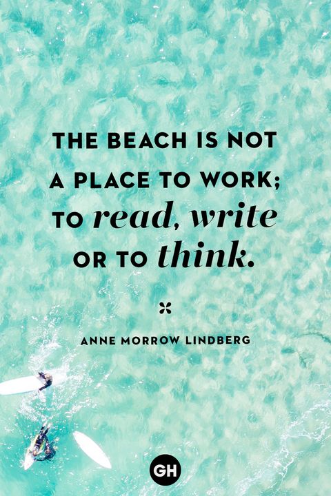 quote about the beach by anne morrow lindberg