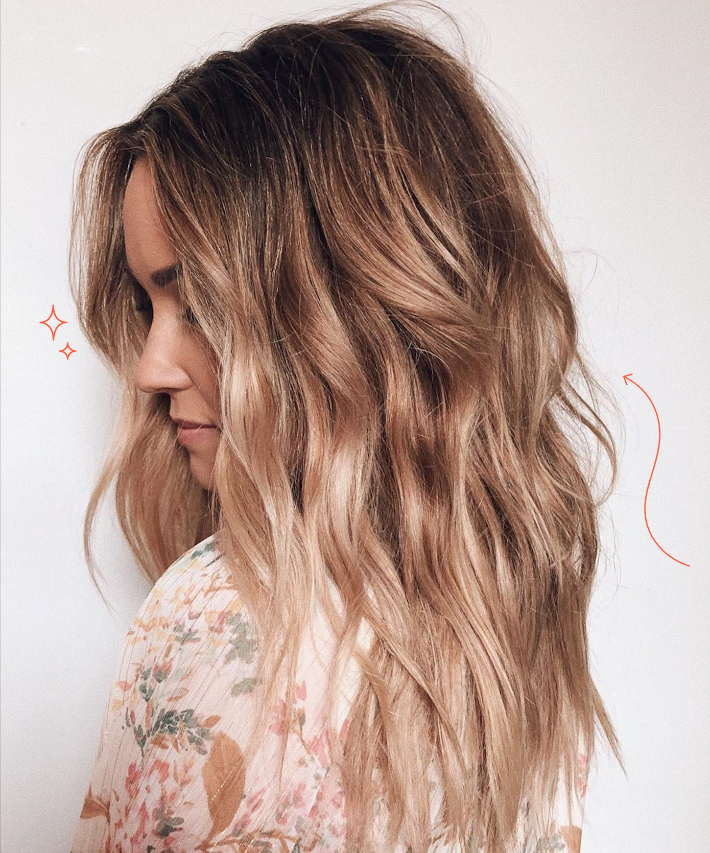 beach waves with straightener