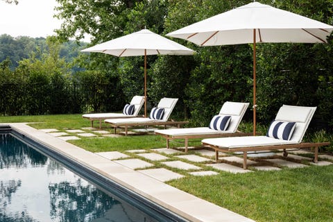 exterior, pool, grass, lounge seats, outdoor seat cushions