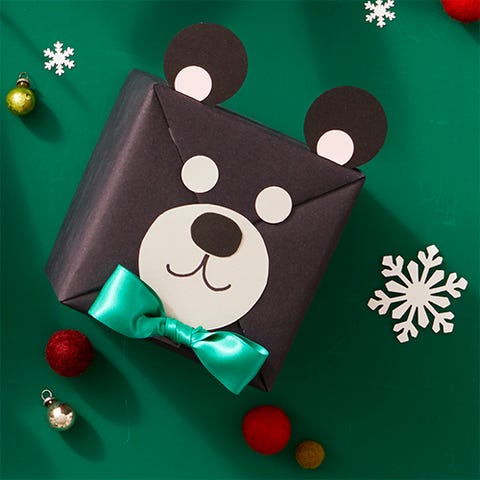 how to make animal gift wrap diy instructions