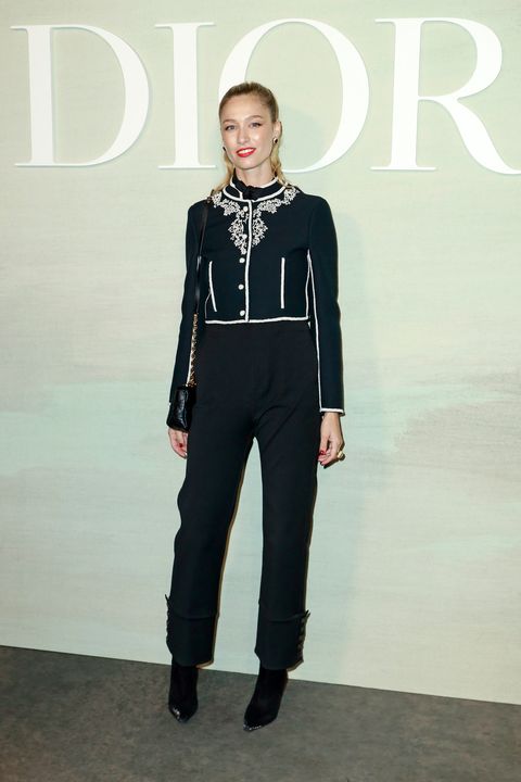 fall 2022 fashion pants look Beatrice Borromeo Dior fashion show