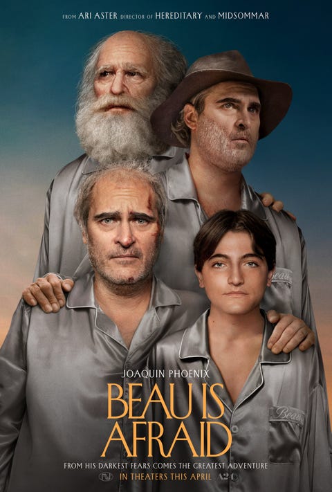 beau is afraid poster