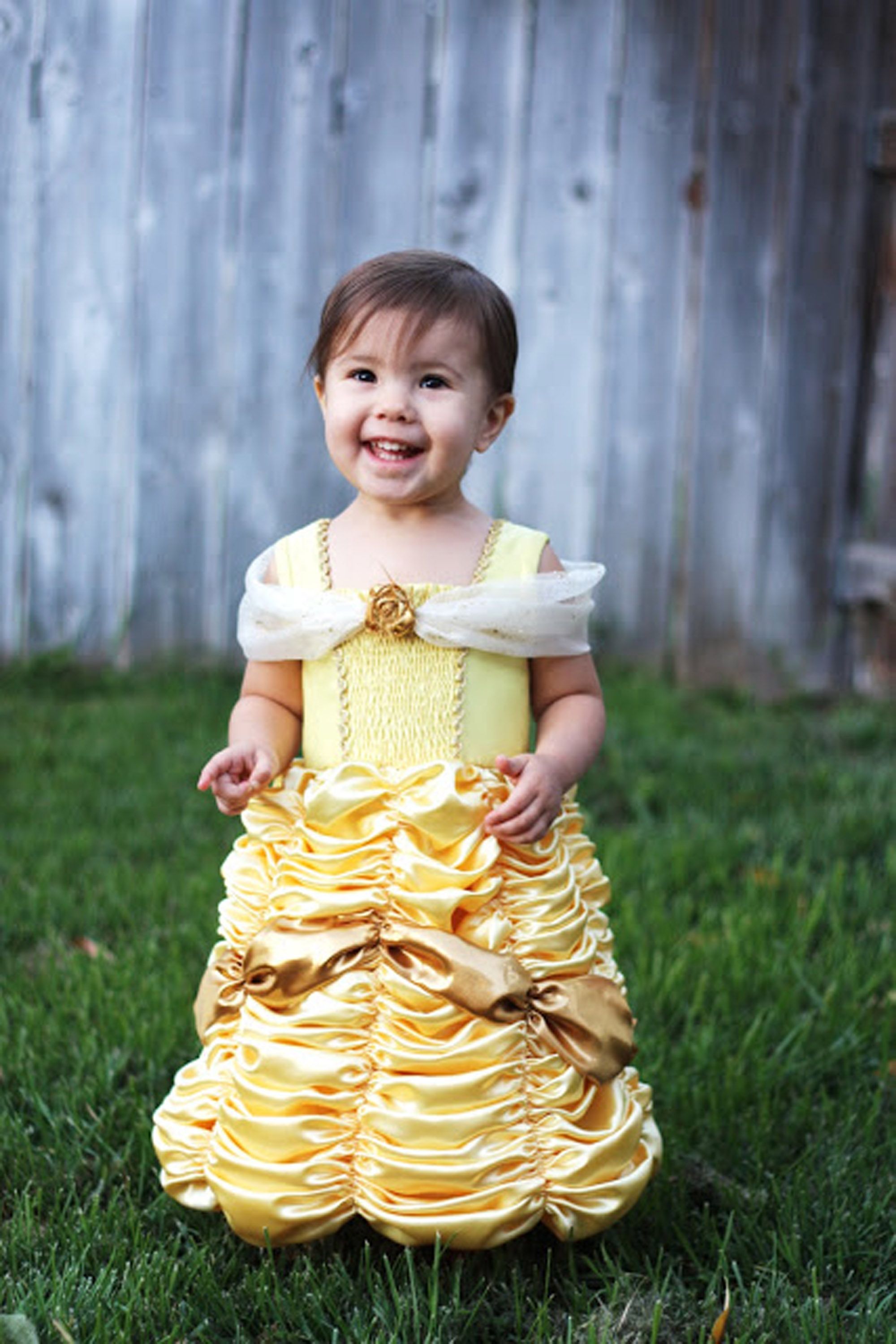 Kids Tales Little Girls Little Yellow Flower Skirt Set
