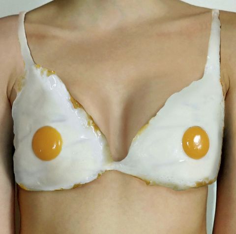 Or breasts real fake Salma Hayek: