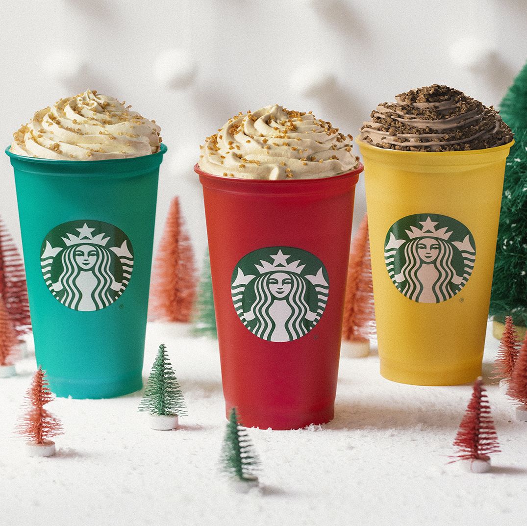 Publicación enlace nombre de la marca Bebidas de Navidad de Starbucks: ¿cuántas calorías tienen?