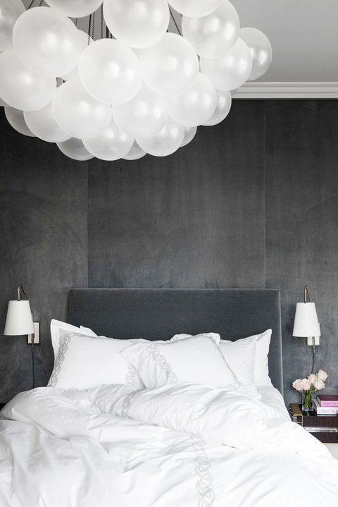 upholstered walls in bedroom
