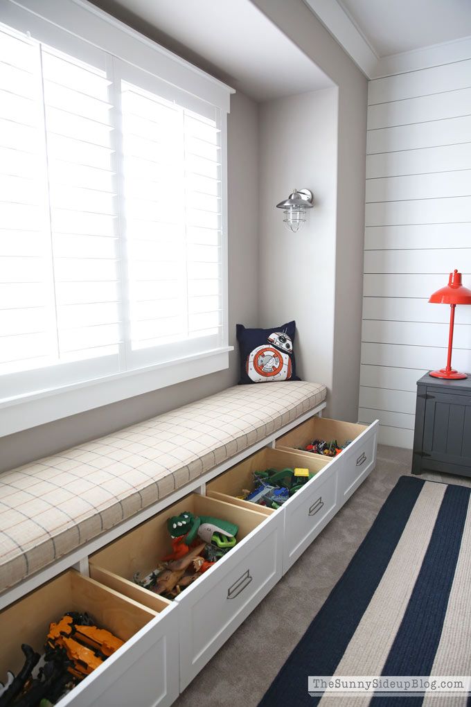 built in toy storage ideas