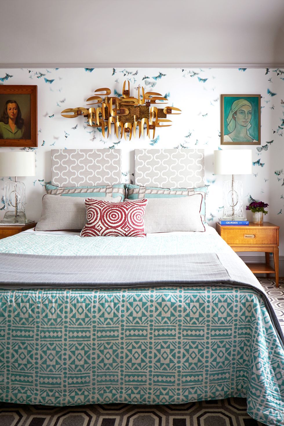 Washi Tape Wall Bedroom