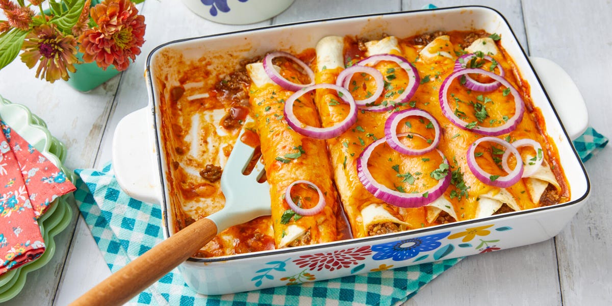 Best Beef Enchiladas Recipe - How to Make Beef Enchiladas