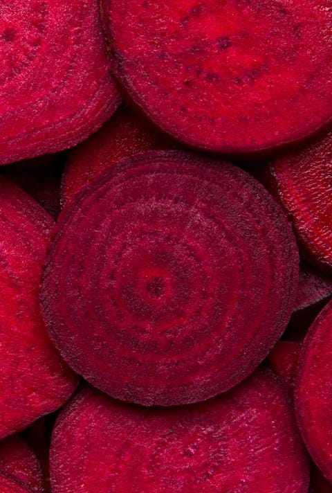 Beetrootslice closeup. Beetroot background.