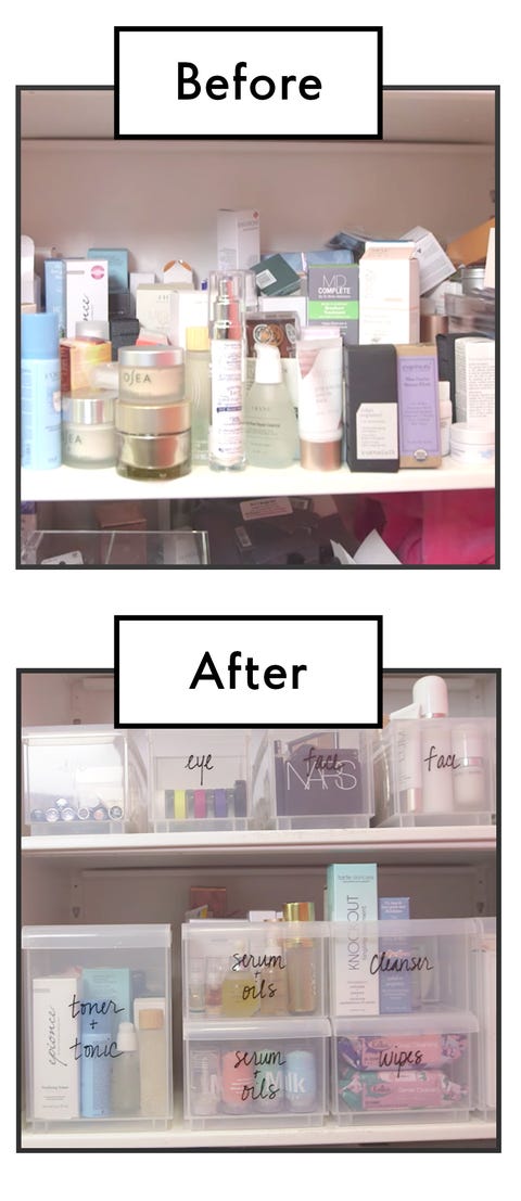 How To Organize Makeup Collection The Home Edit Organizing Tips Image