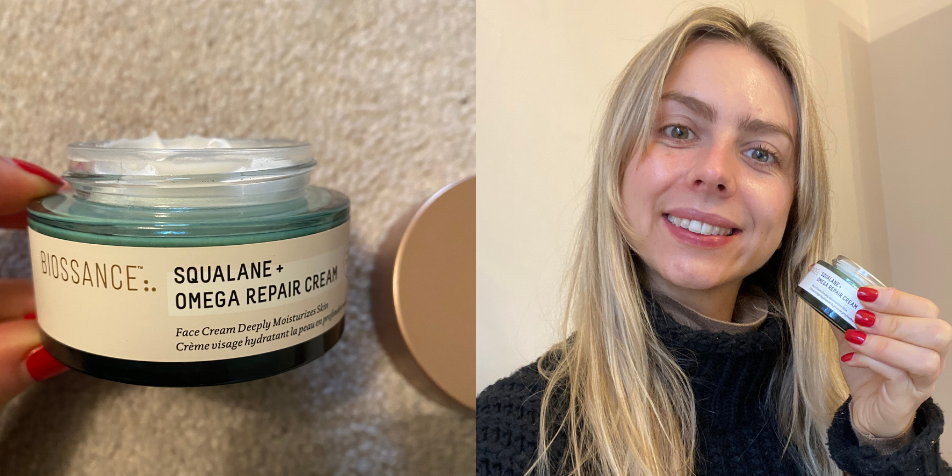 Biossance Squalane + Omega Repair Cream Review | I Tried It
