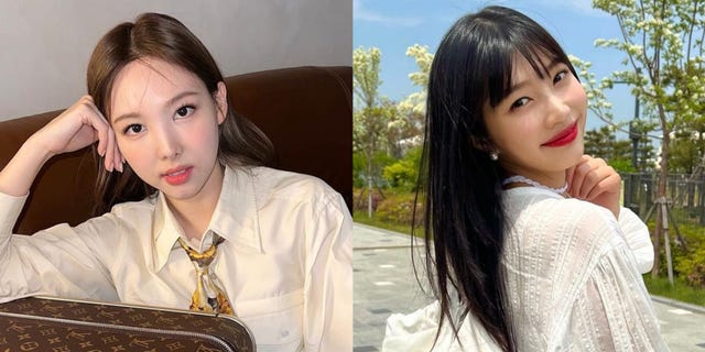韩国的“果汁”看起来充满了爱!代表女爱的豆苹果脸欢喜，女爱的樱桃脸娜莲带妆公开